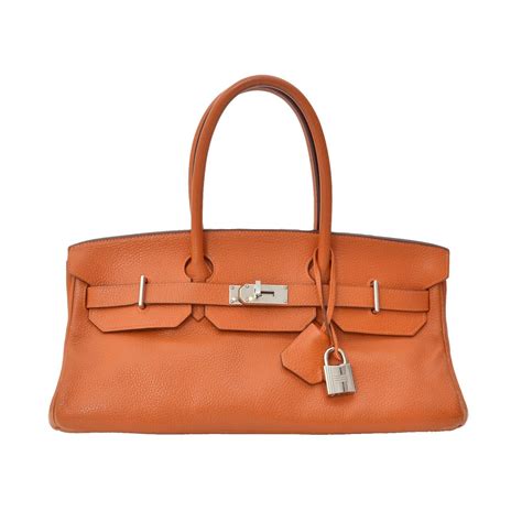 buy hermes orange birkin bag|hermes birkin shoulder bag.